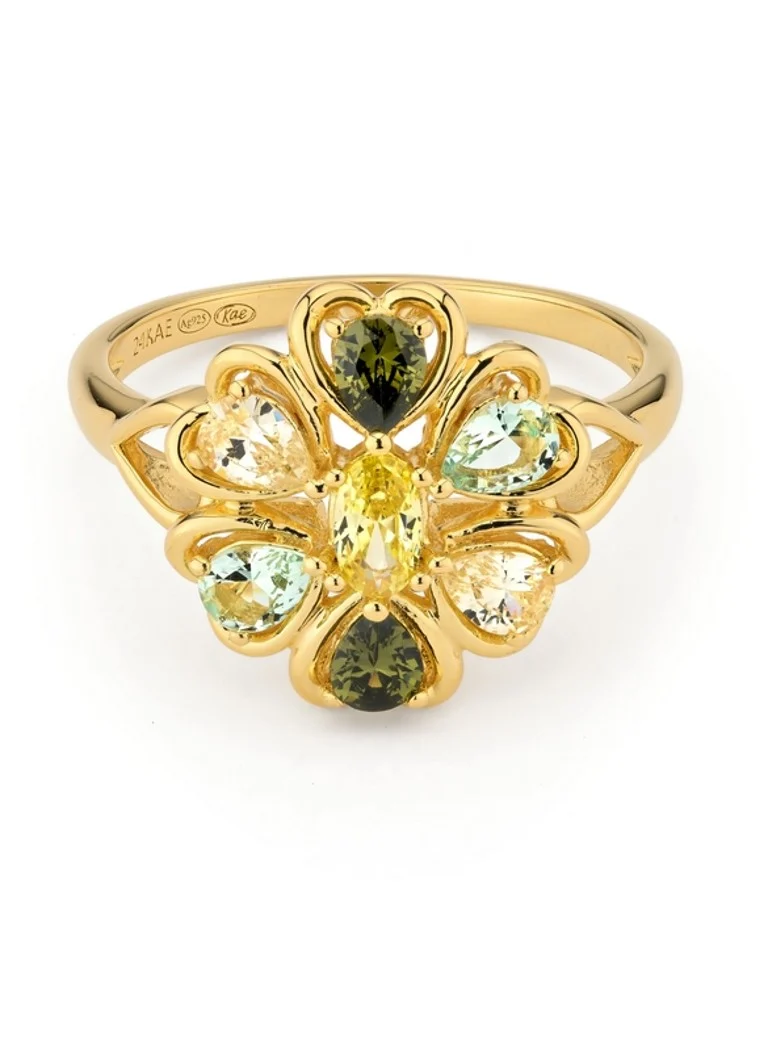 24Kae Ring gold plated 124101Y