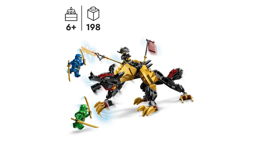 LEGO NINJAGO 71790 Jagdhund des kaiserlichen Drachenjägers Spielzeug