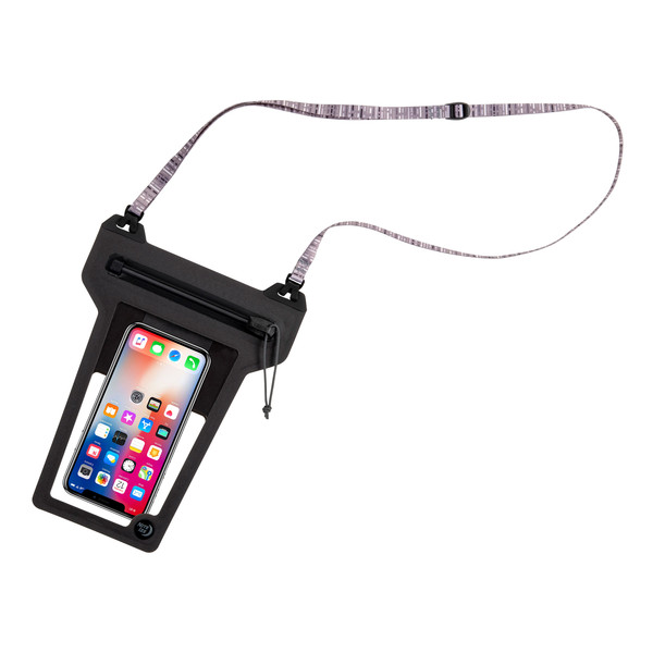 RUNOFF WATERPROOF PHONE POUCH - CHARCOAL - Handytasche