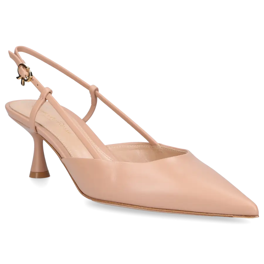 Gianvito Rossi - Slingpumps ASCENT 55 Kalbsleder - beige