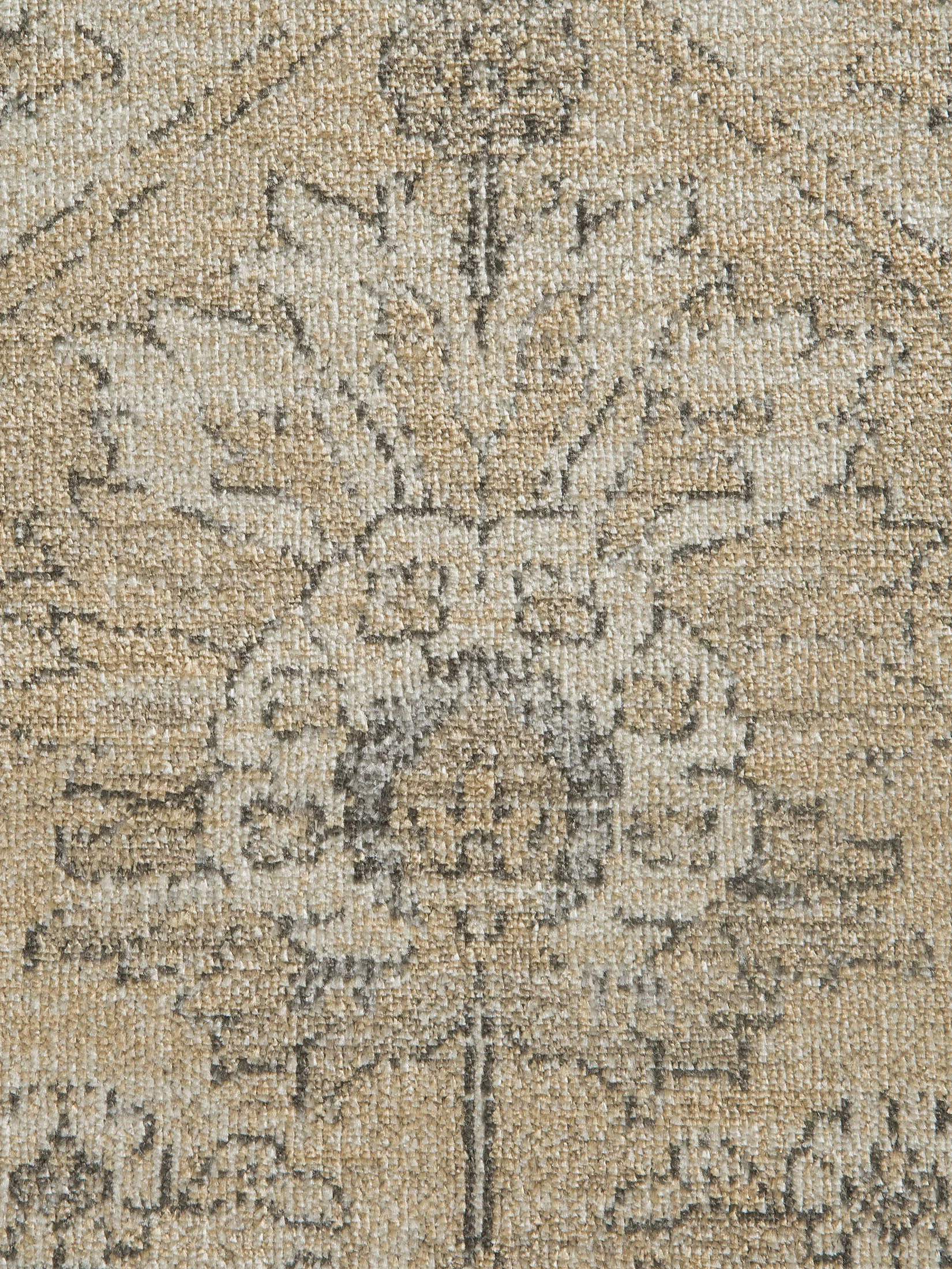 Nafar Vintage-Teppich, Hellblau/rosa