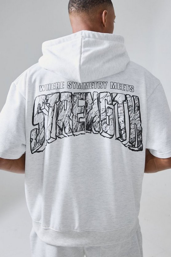 Kurzärmliger Man Active X Og Gym Hoodie