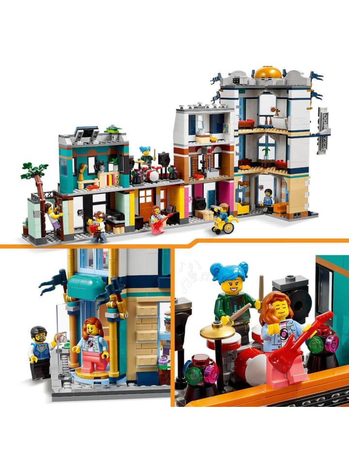 LEGO Creator Hauptstraße in Mehrfarbig ab 9 Jahre günstig kaufen onesize