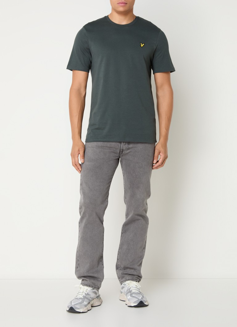 „Lyle & Scott“ marškinėliai su siuvinėtu logotipu