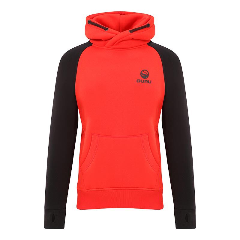 GURU HOODIE ROOD/ZWART Sweatshirt