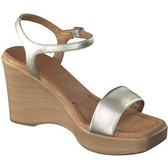 Unisa Rita Keilsandale in gold