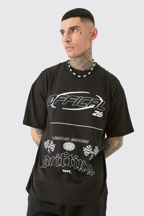 Tall Mono Moto Graphic T-shirt