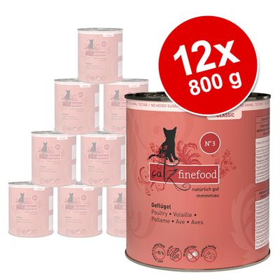 Sparpaket catz finefood 12 x 800 g