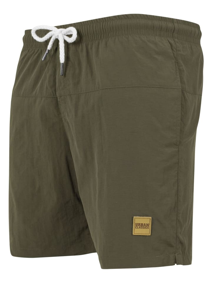 Urban Classics Urban Classics Badeshorts in olive/olive günstig kaufen