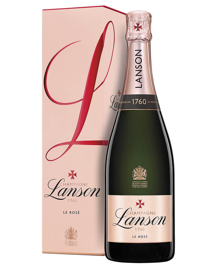 Champagne Brut AOC Le Rosé Lanson 0,75 ℓ, En Étui