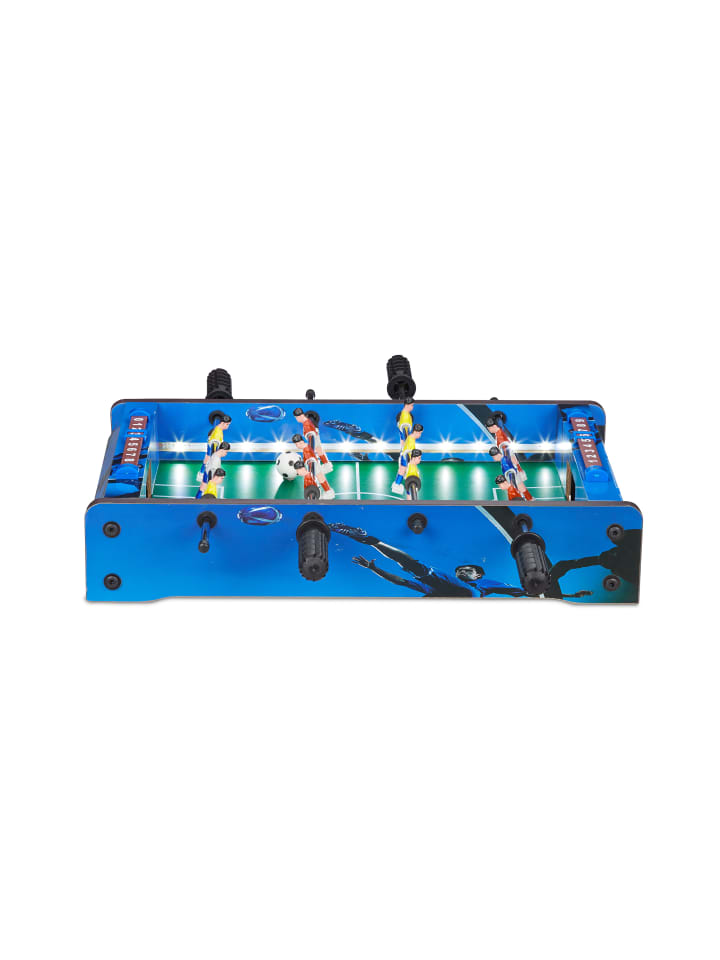 relaxdays Tischkicker LED in Blau günstig kaufen onesize