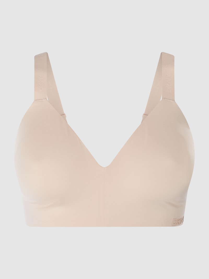 Bralette mit wattierten Cups in hellrosa
