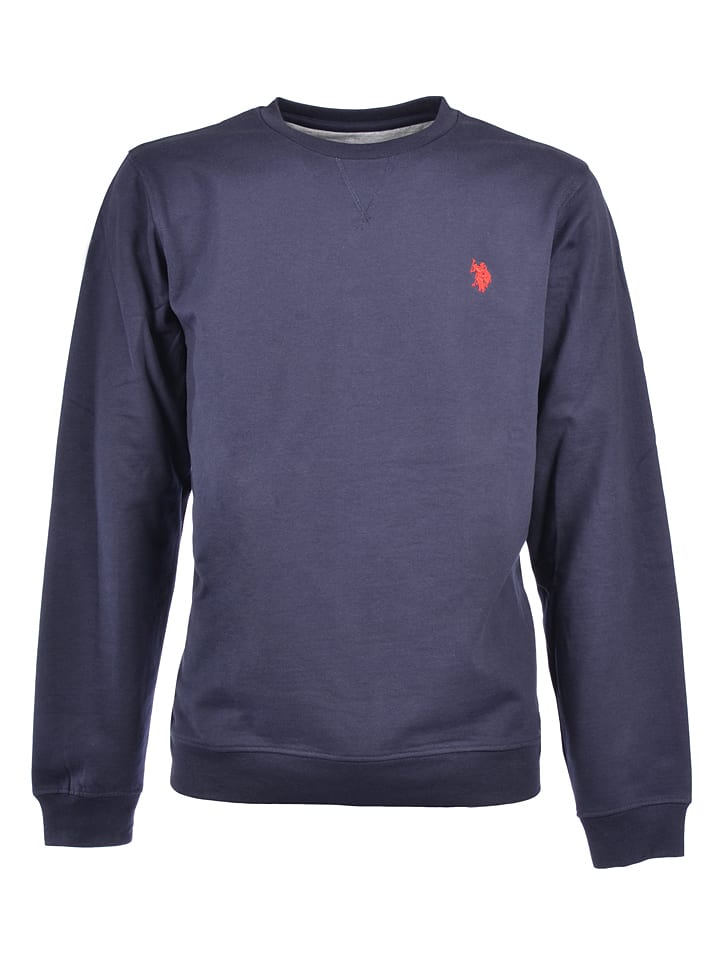 U.S. Polo Assn. Sweatshirt in Dunkelblau günstig kaufen