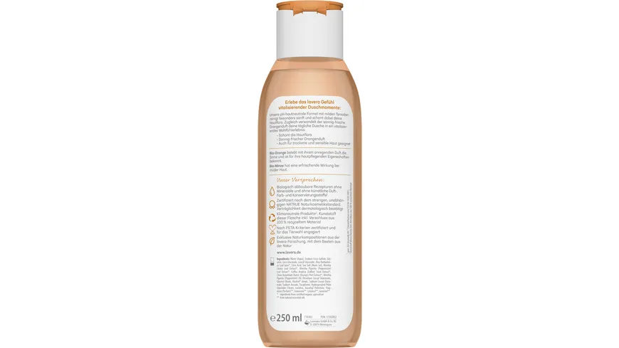 lavera Pflegedusche Vitalisierend 250 ml