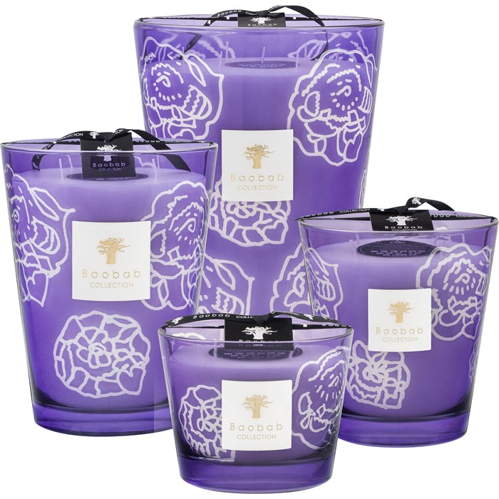 Kerze Roses Dark