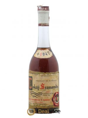 Tokaji Szamorodni Dry Vinarium Hungaricum 50 cl 1947 - Lot de 1 Bouteille