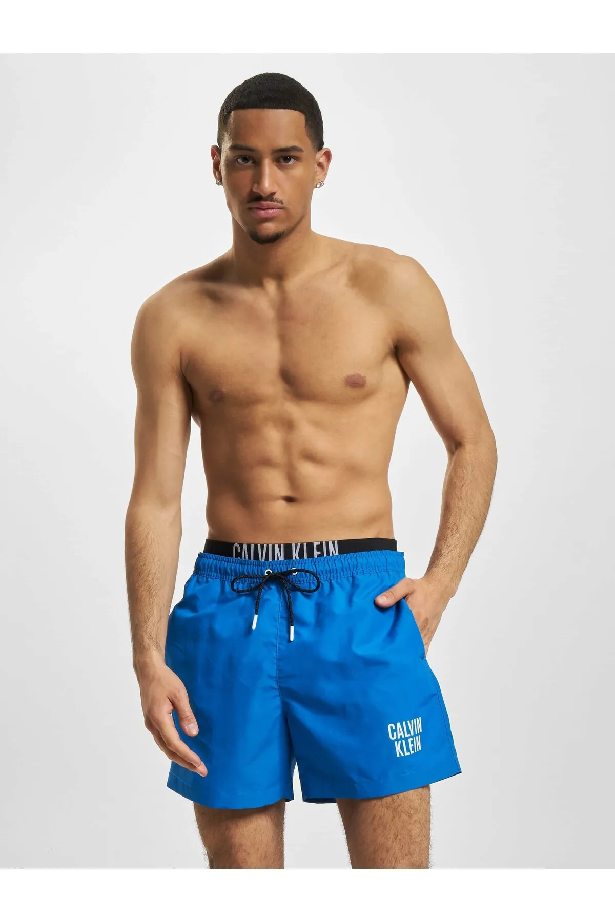 Calvin Klein  Badeshorts - Blau - Unifarben