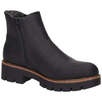 Via della Rosa Chelsea Boots in schwarz
