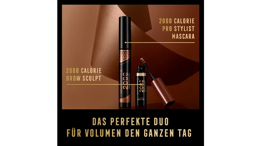 MAX FACTOR 2000 Calorie Brow Sculpt Augenbrauengel 05 - Black Brown