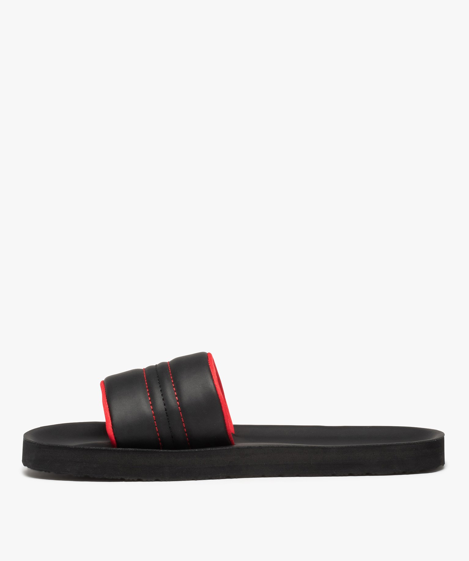 Mules de piscine homme bicolores - Isotoner noir | GEMO