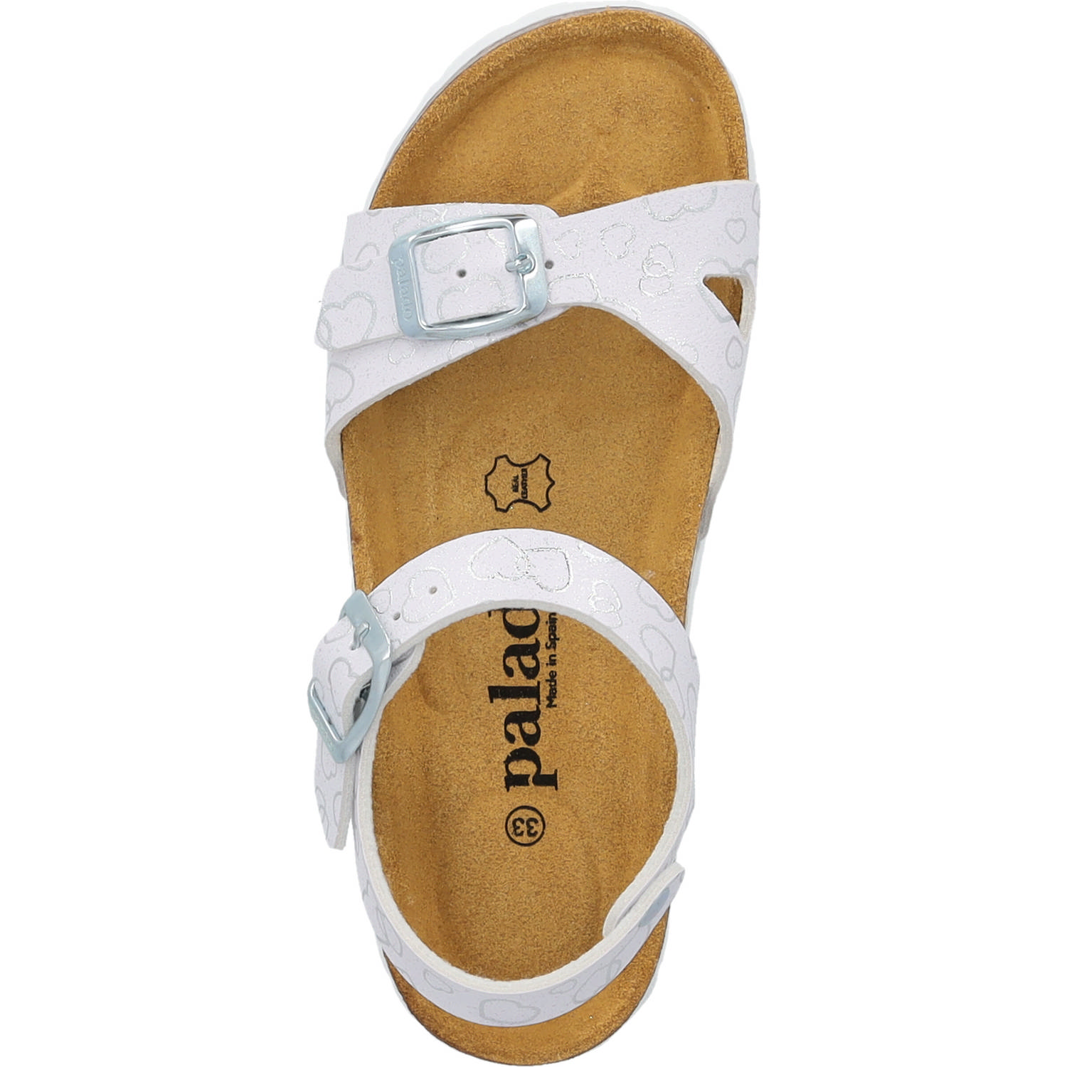 Palado Kids Tarviso G Love, Sandaletten, Kinder, Weiß
