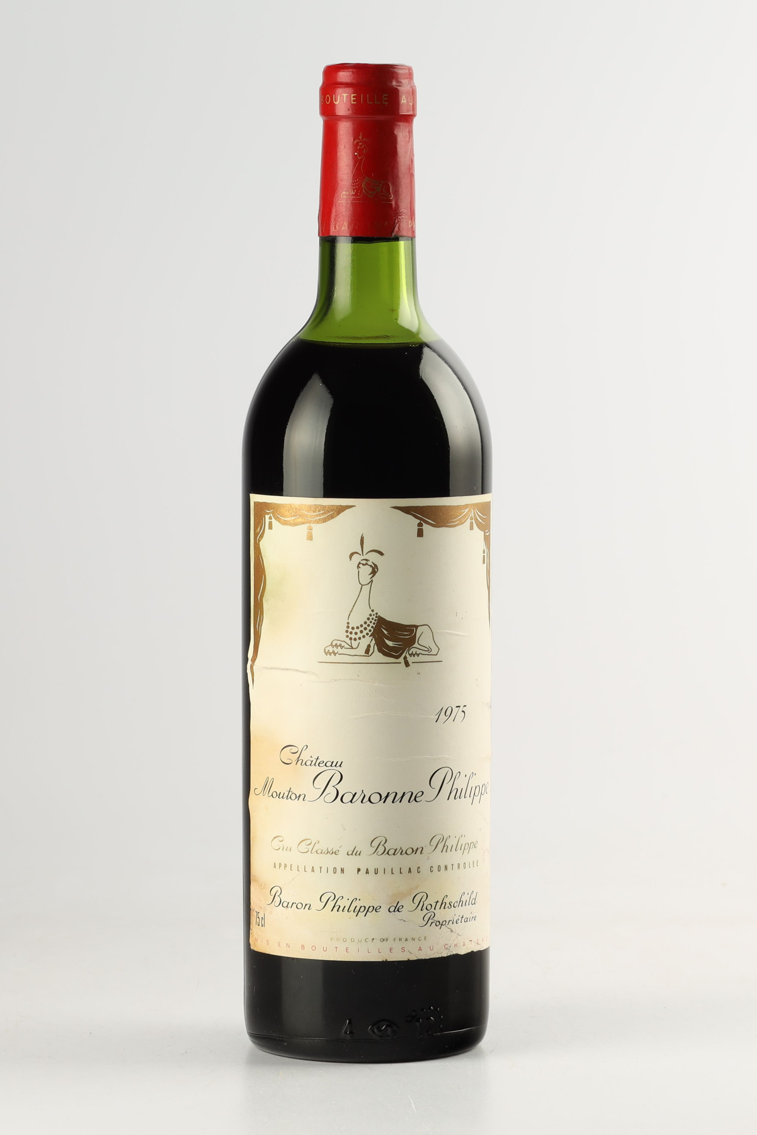 Château Mouton Baronne Philippe 1975, Pauillac