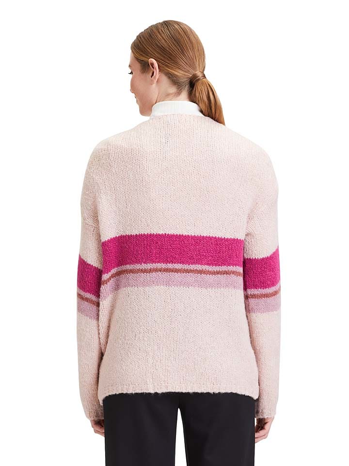 CARTOON Cardigan in Creme/ Pink günstig kaufen