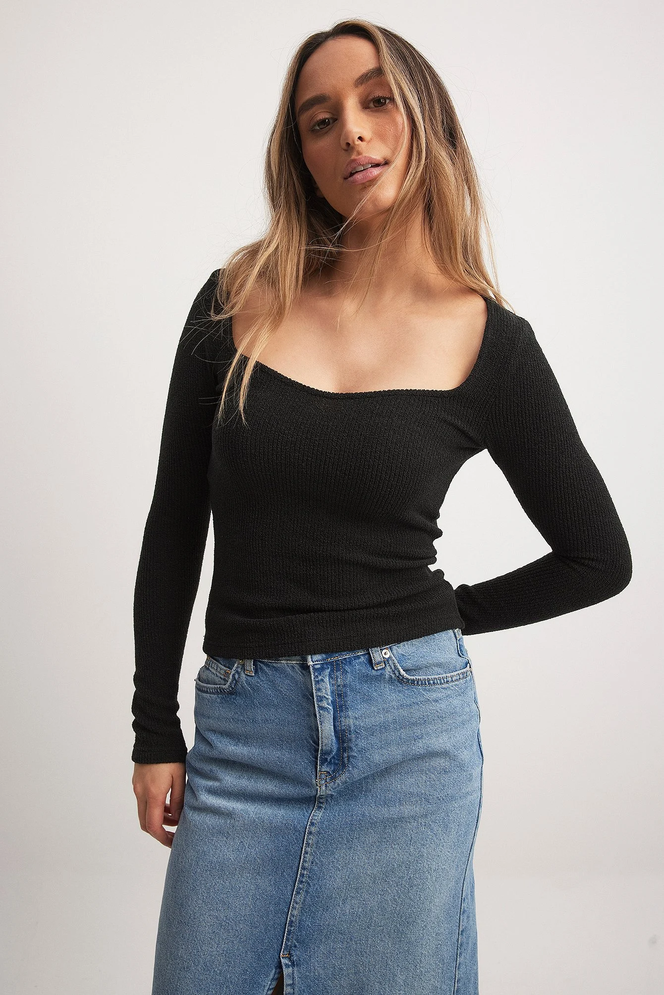 Weiches Langarmshirt