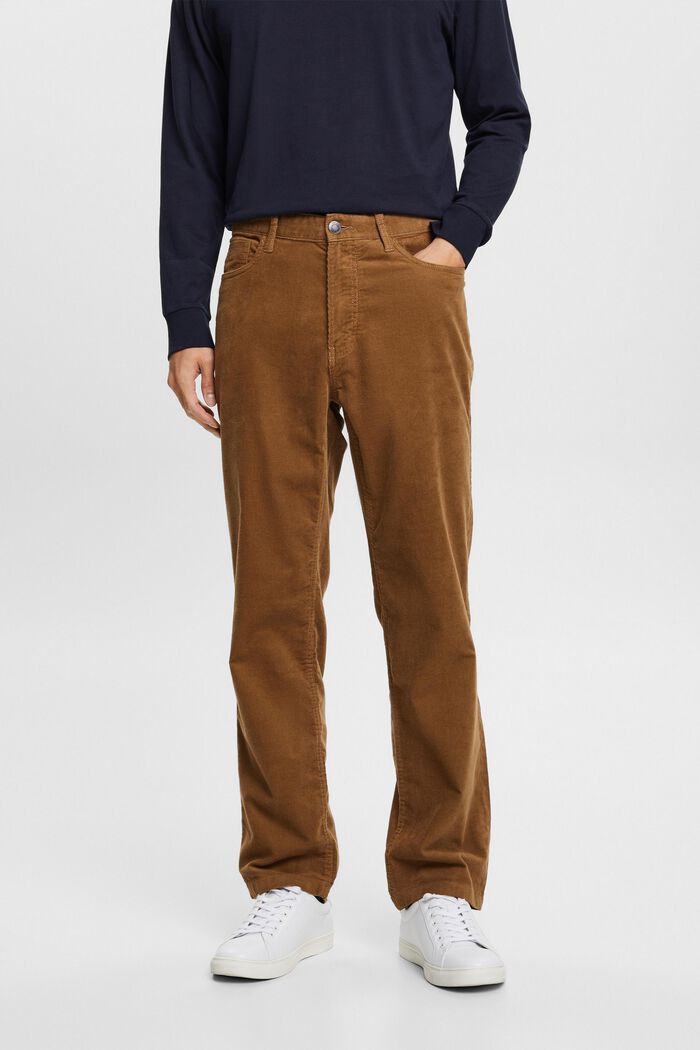Cordhose in gerader Passform