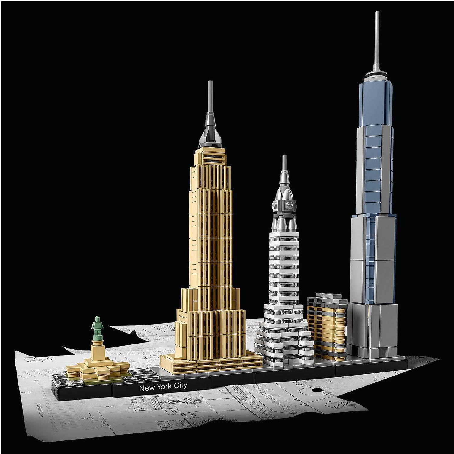 LEGO® Konstruktionsspielsteine New York City (21028), LEGO® Architecture, (598 St)