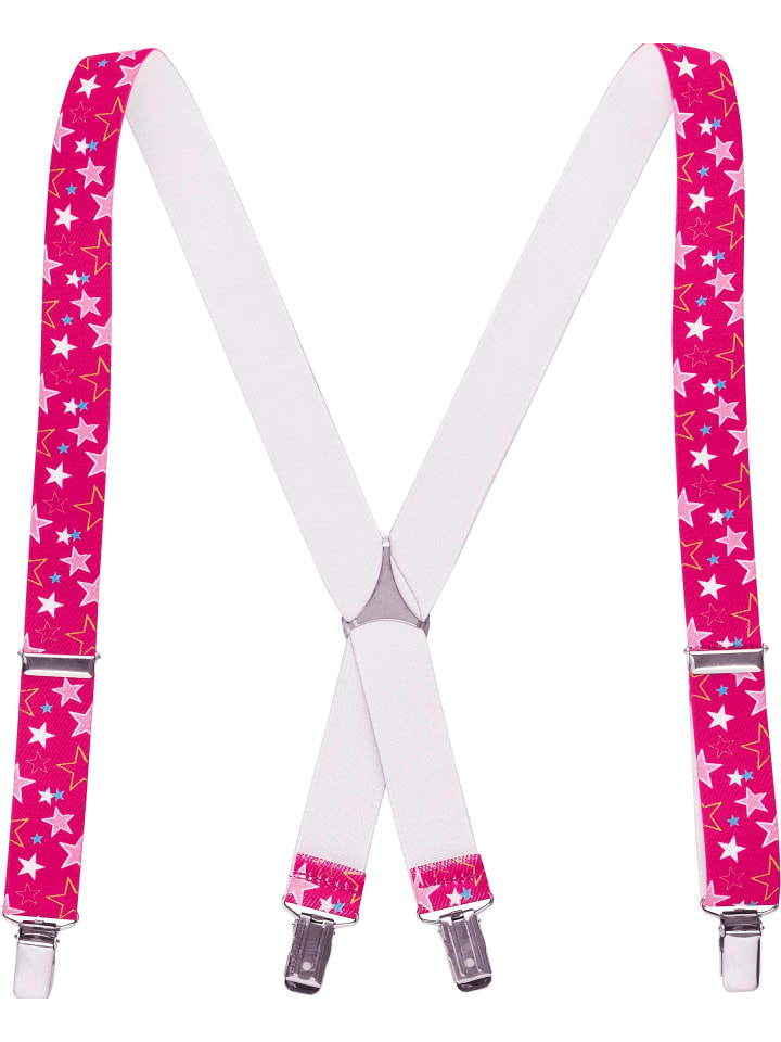 Playshoes Hosenträger Sterne in Pink günstig kaufen