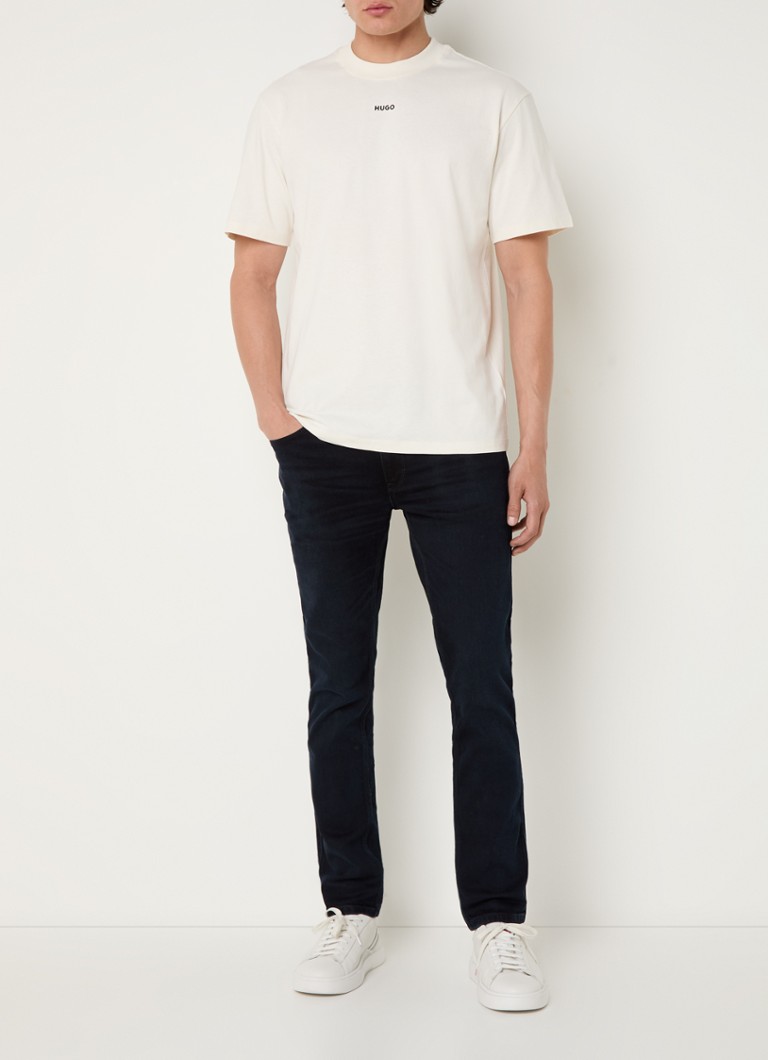 Calça jeans HUGO BOSS Slim fit com lavagem escura
