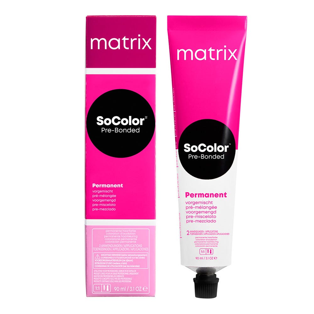 Matrix SoColor Haarfarbe mittelbraun natur jade 4NJ 90 ml