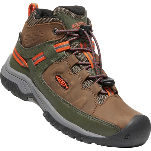 KINDER MULTIFUNKTIONSSTIEFEL TARGHEE MID WP Y-DARK EARTH/FOREST NIGHT