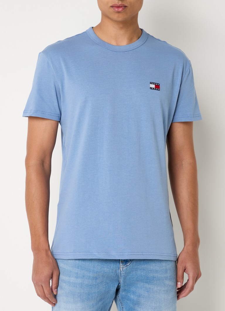 Tricou Tommy Hilfiger cu logo brodat