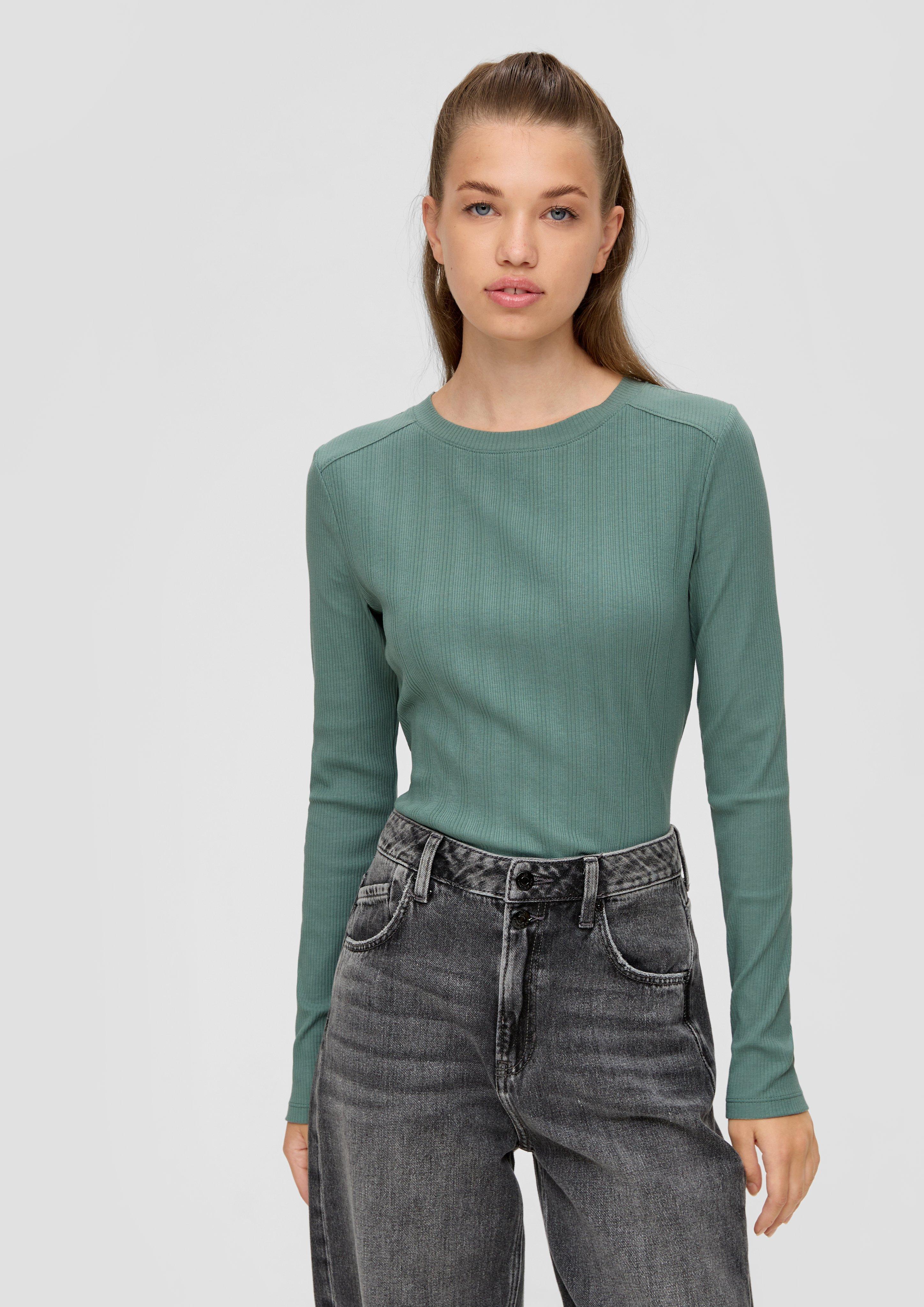 Longsleeve aus Baumwollstretch  2135418-6575