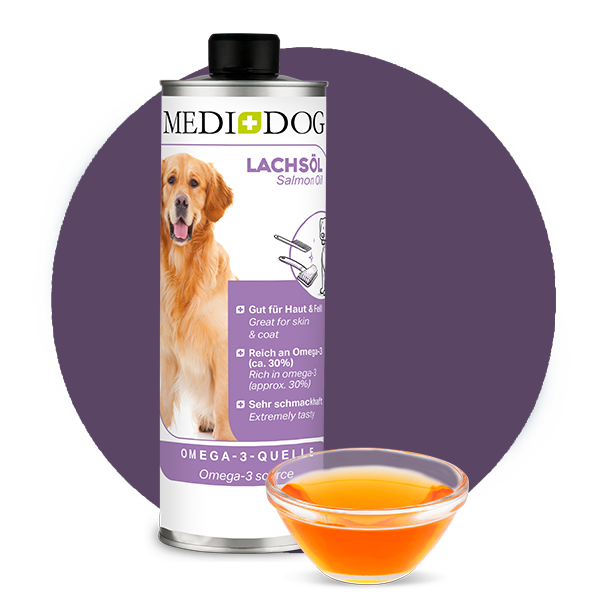 MediDog Ergänzungsfutter & Aufzucht MediDog Lachsöl