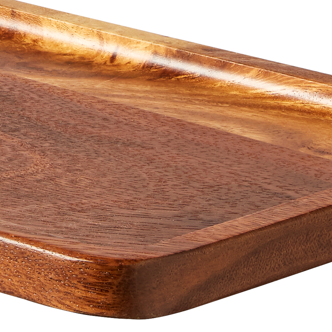 Mittleres Deko-Tablett aus Holz
