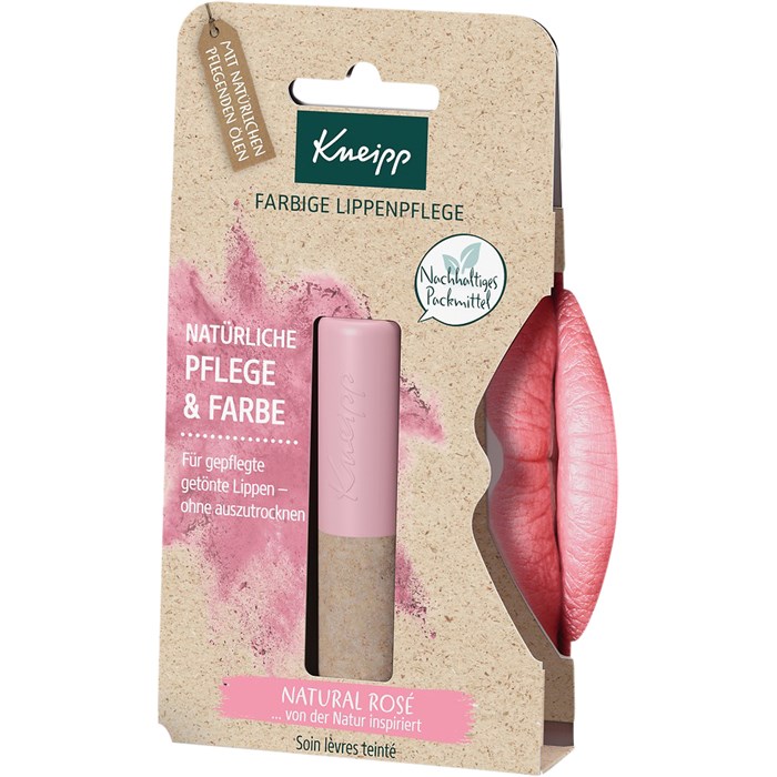 Farbige Lippenpflege Natural Rosé