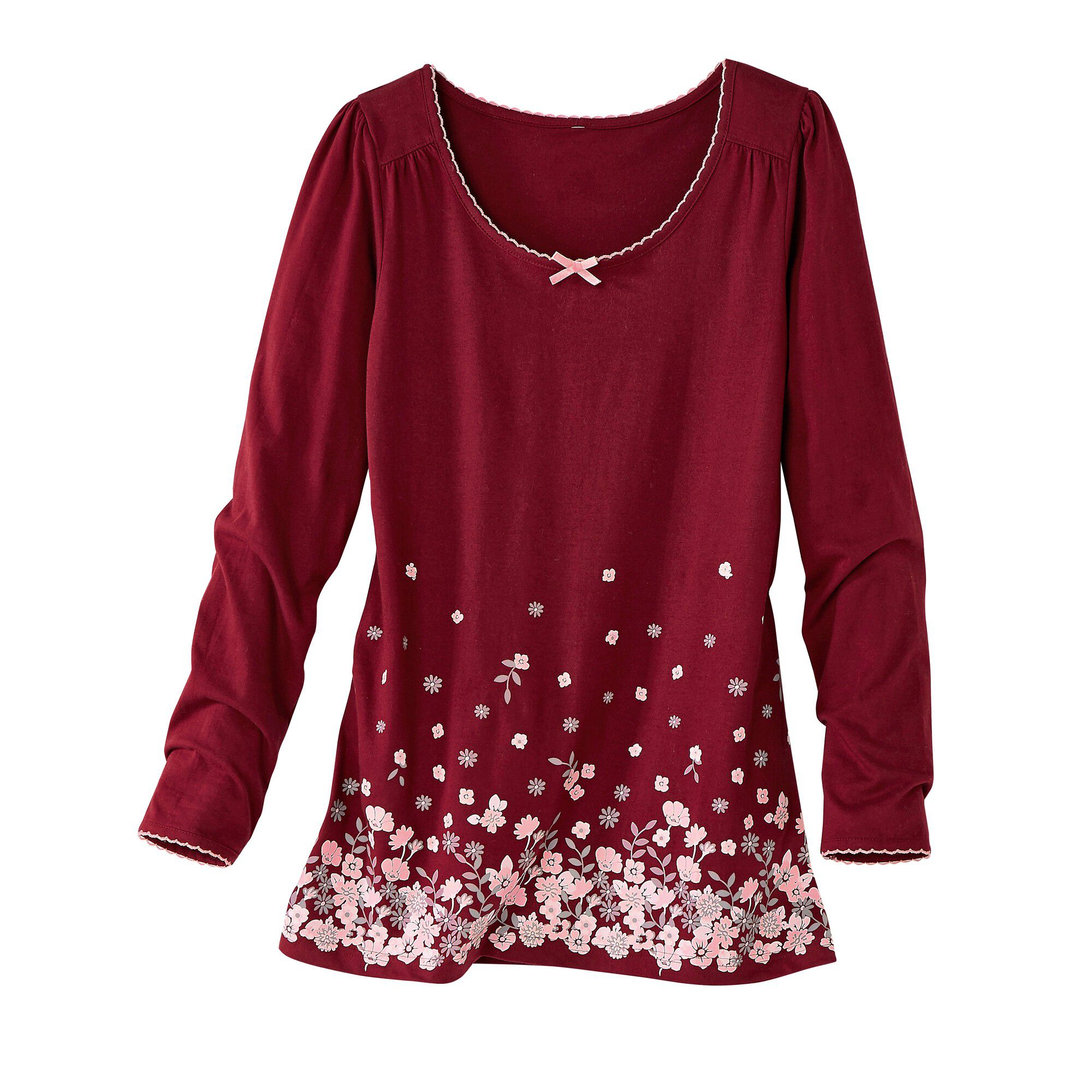 Tee-shirt imprimé fleurs