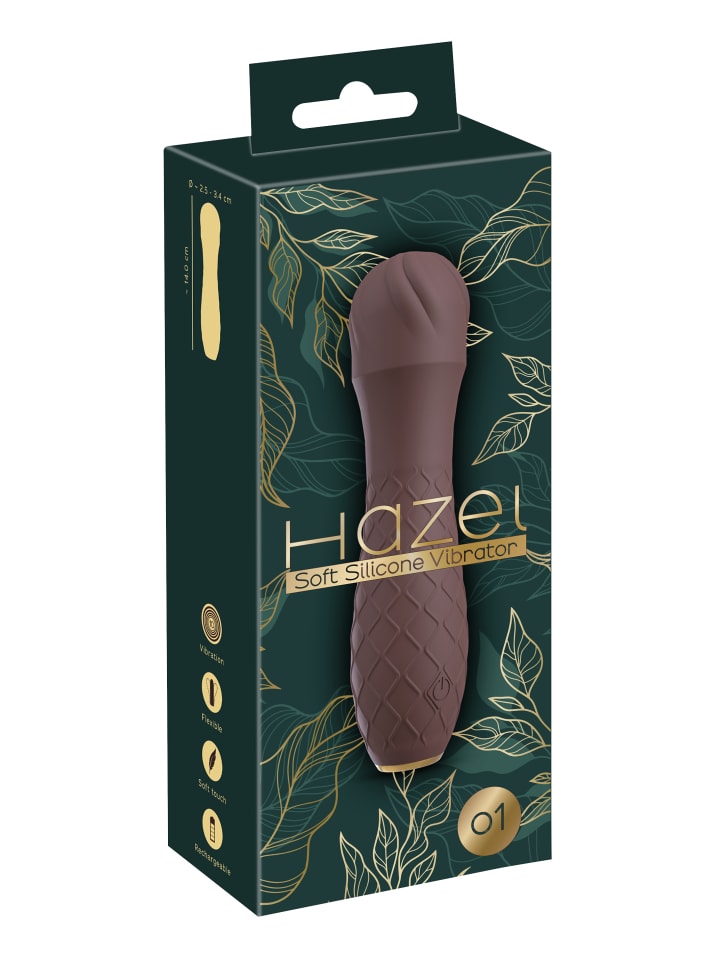 You2Toys Vibrator Hazel 01 in braun günstig kaufen 14 cm