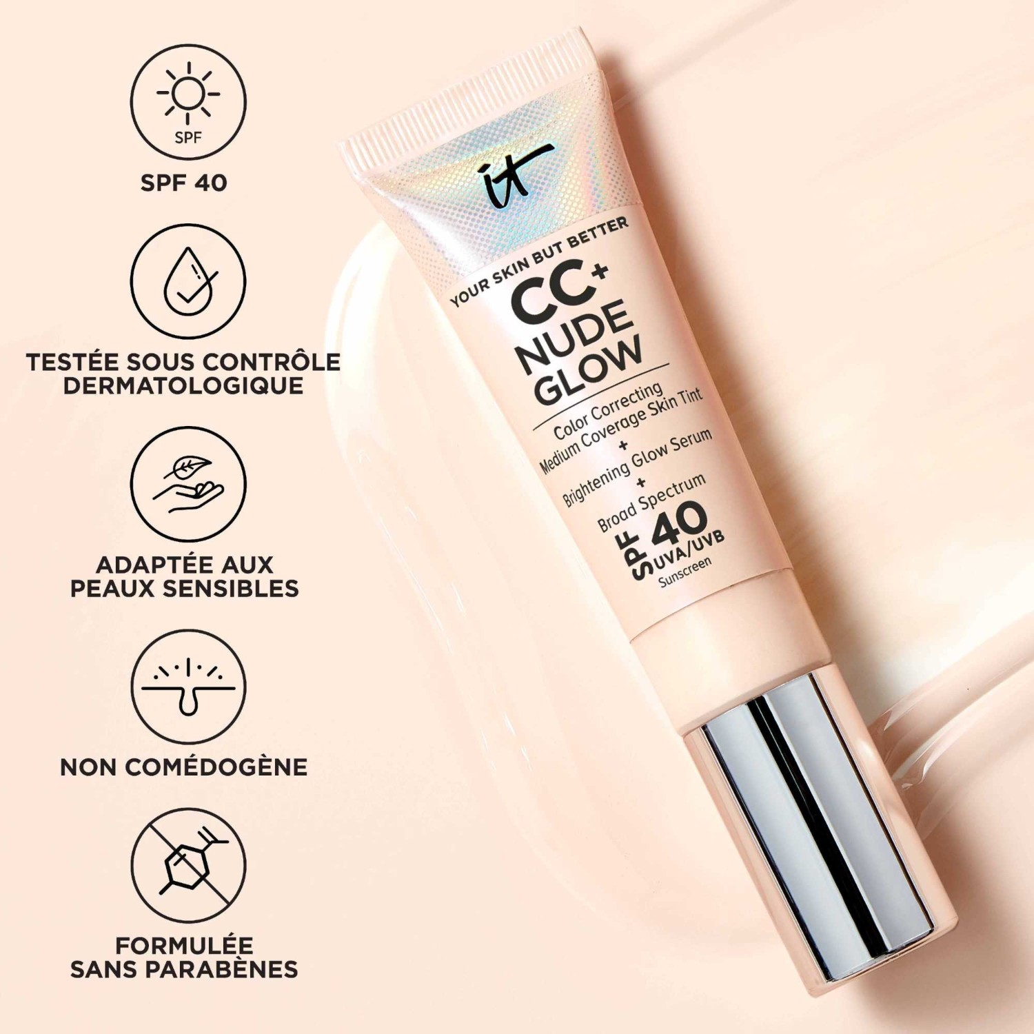 IT Cosmetics CC Rozświetlający krem korygujący