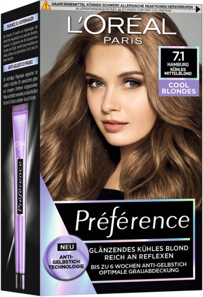 L'Oréal Paris Préférence Cool Blondes Haarfarbe