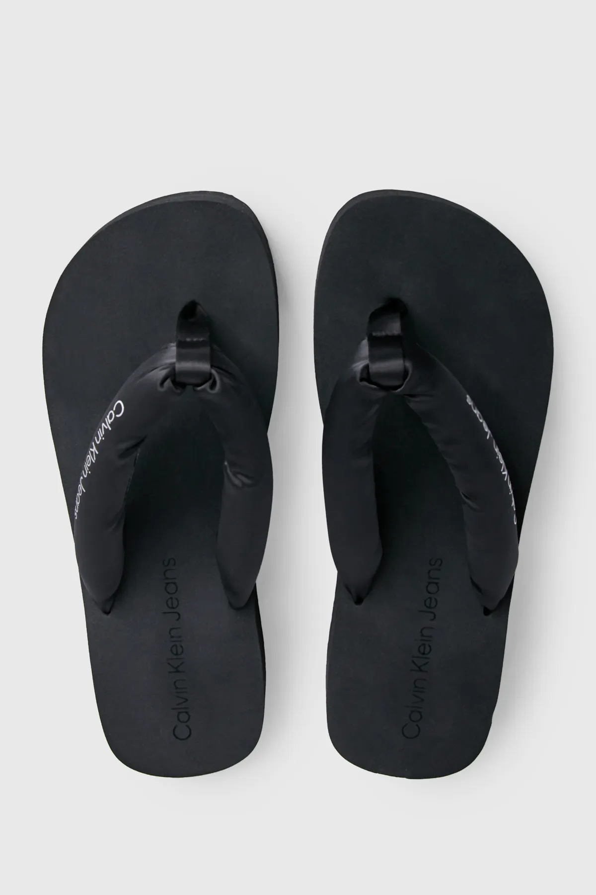 Calvin Klein  STRANDSANDALE FLATFORM GEPOLSTERT NY