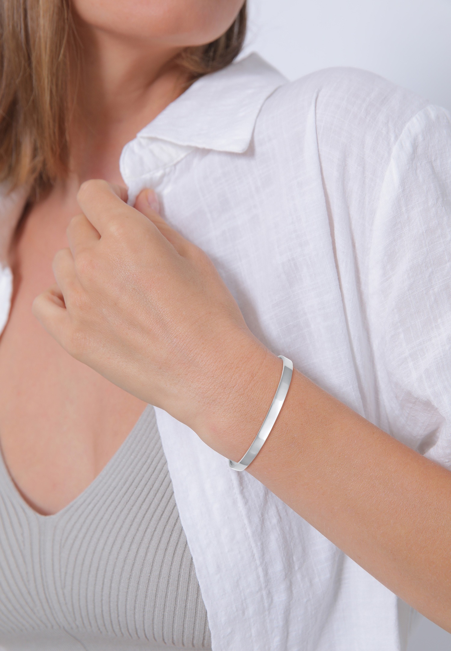 Bracciale da donna Elli PREMIUM moderno ed elegante - Argento 925/1000