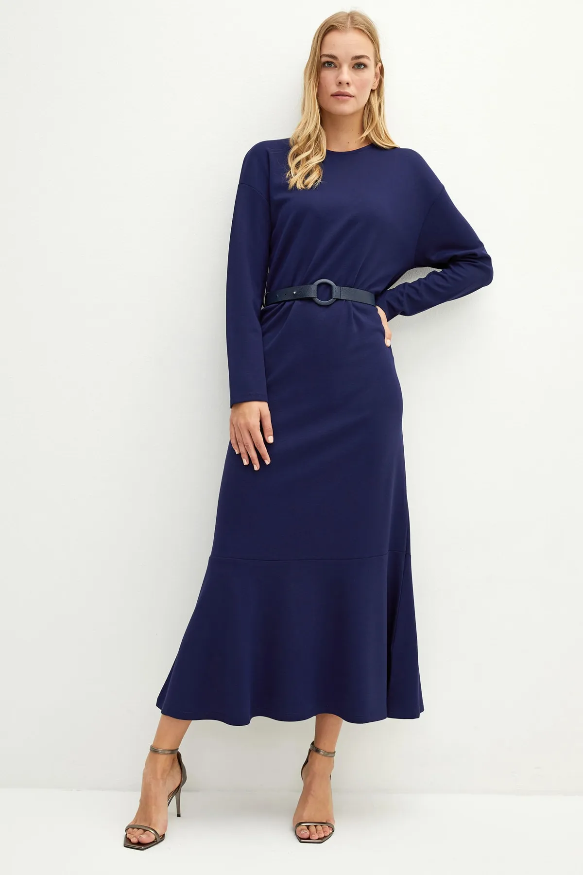 LC Waikiki  Kleid - Dunkelblau - Shift