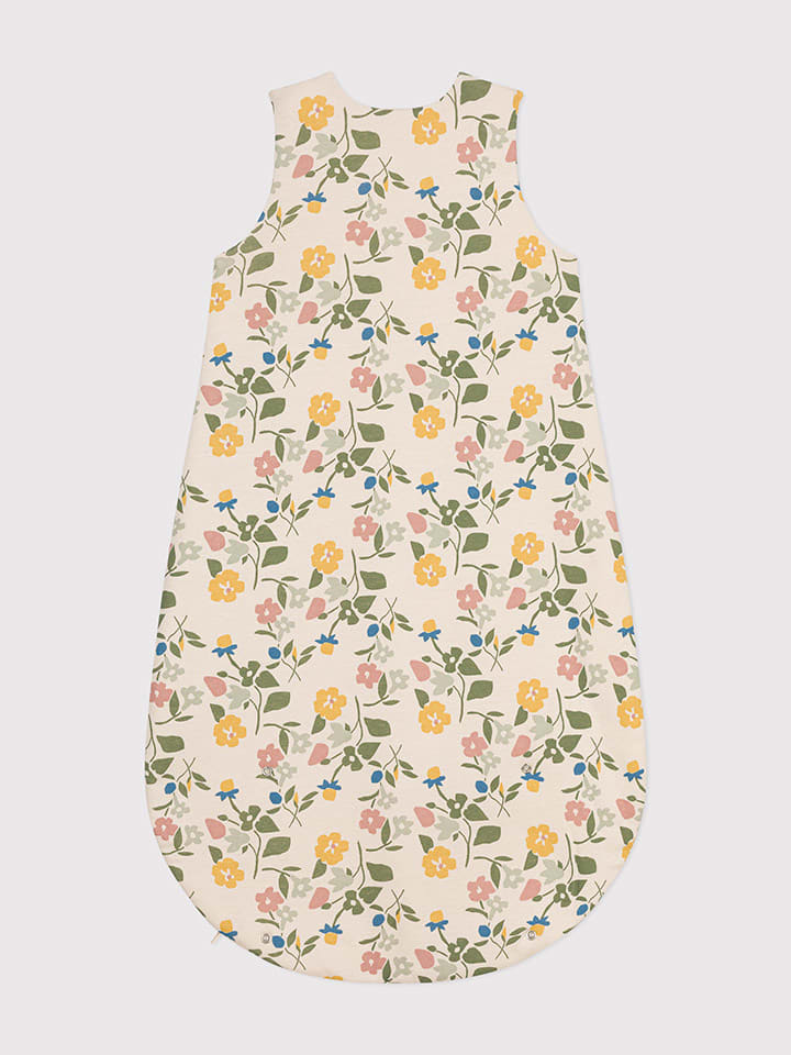 PETIT BATEAU Babyschlafsack in Creme/ Grün/ Rosa günstig kaufen