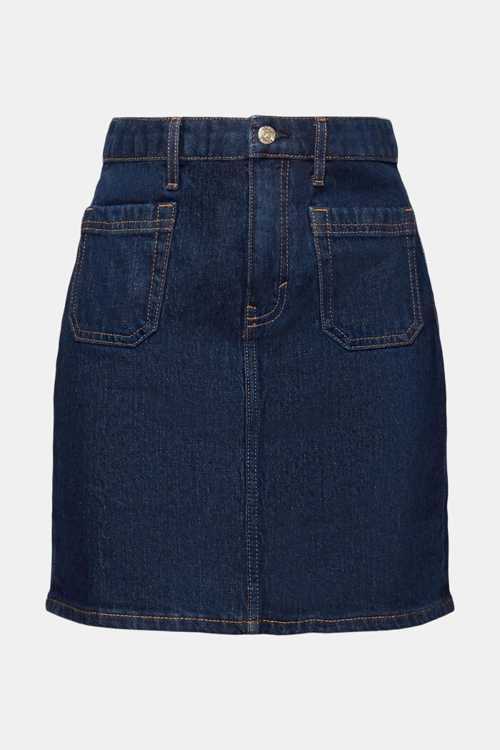 Recycelt: Jeans-Minirock