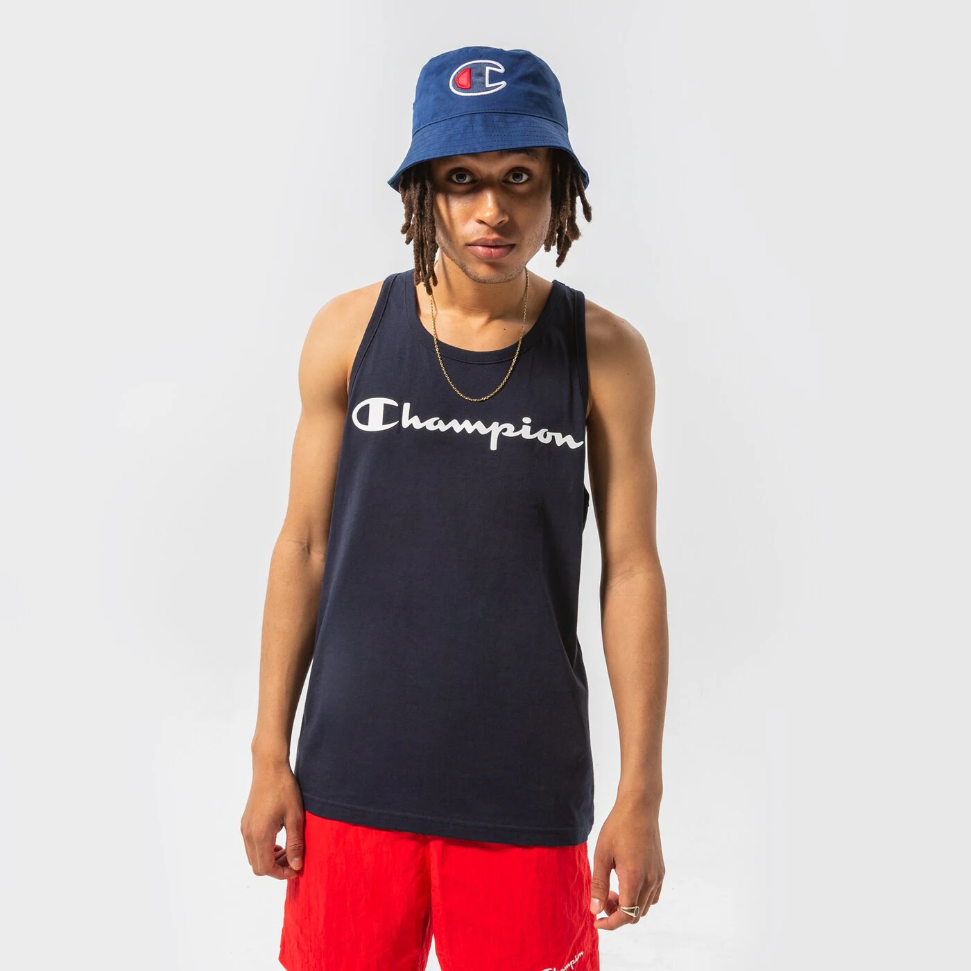 CHAMPION TANK TANK TOP Dunkelblau