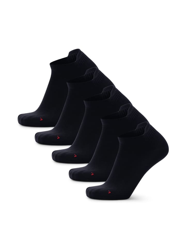 DANISH ENDURANCE Socken No Show Running in schwarz günstig kaufen